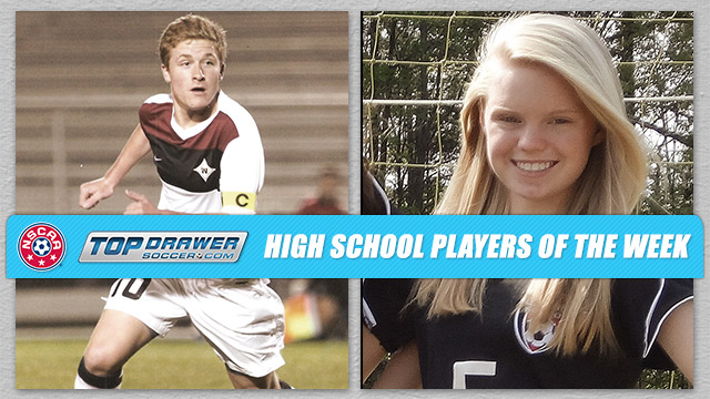 Dynamic midfield duo named High School POTW