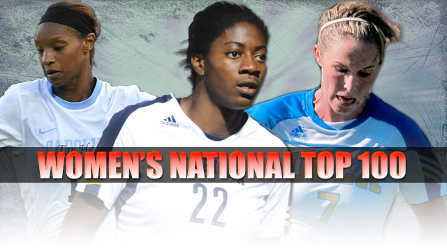 Top 100 women?s college soccer players list