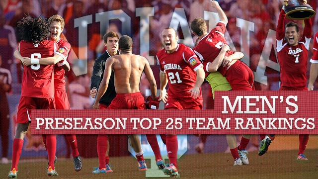 Top 25 Men?s College Soccer Teams Released