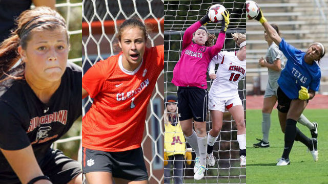 Top 10 GKs in women?s college soccer