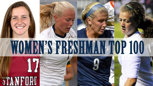 TopDrawerSoccer Women?s Freshman Top 100