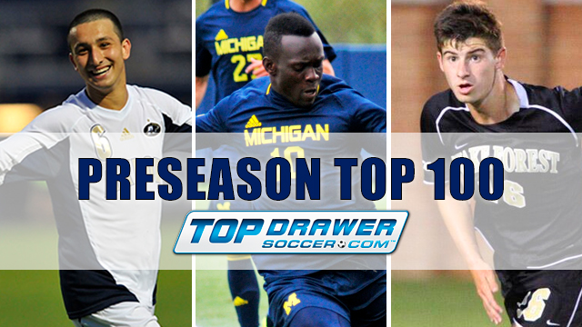 TDS Men?s Preseason Top 100 Players