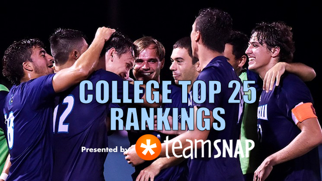 TDS Men?s DI Top 25: September 4
