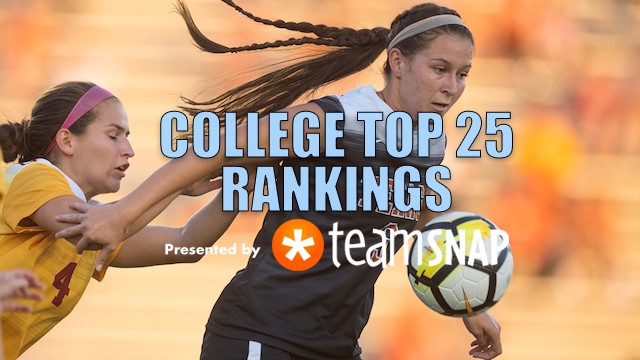 TopDrawerSoccer Women?s Top 25: Sept. 25