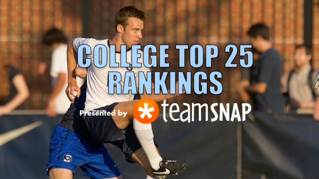 TopDrawerSoccer Men?s Top 25: Oct. 9
