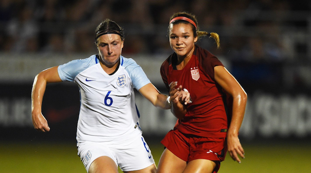 USA can?t hold onto lead against England