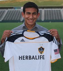la galaxy boys club soccer player jose villarreal