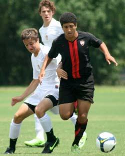 elite boys club soccer players from irvine strikers