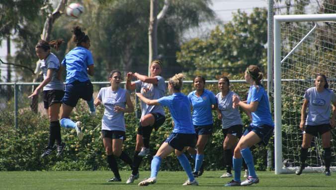 U18 WNT plays well, frustrated with score