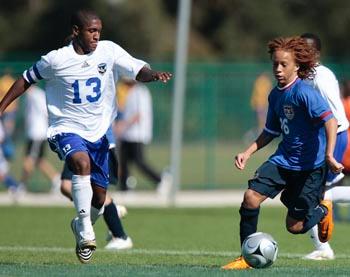 elite boys club soccer player miguel polley