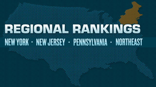 2014 Boys Eastern Regions Ranked