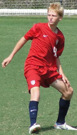 club soccer player Vincent Borden
